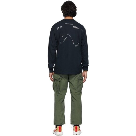 Tom Sachs Lunar Lander Long Sleeve T-Shirt Size S Mens Unisex Black $105 - Picture 2 of 14